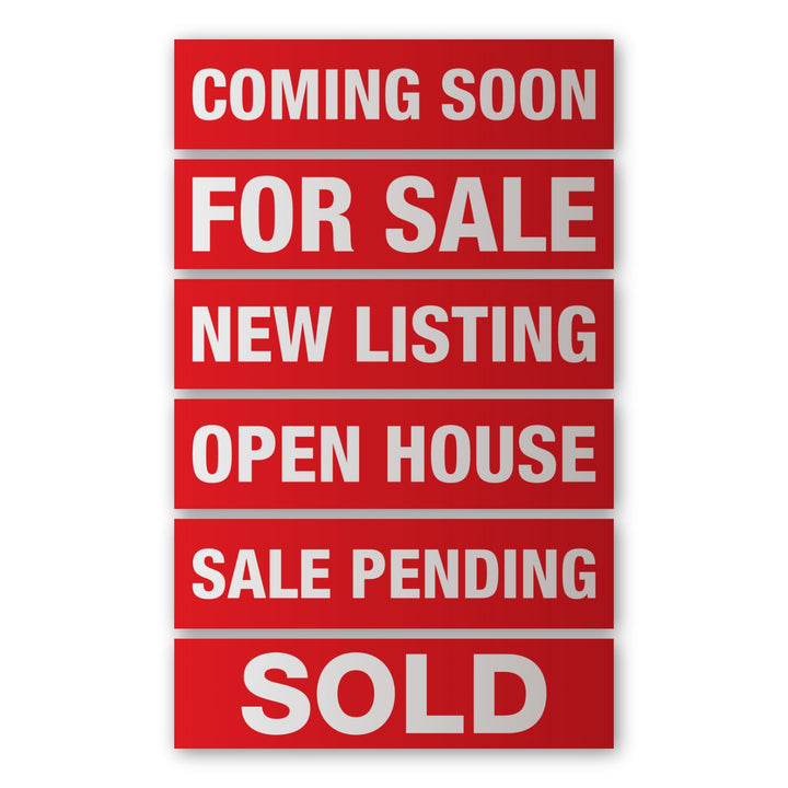 Real Estate Sign Rider Set
