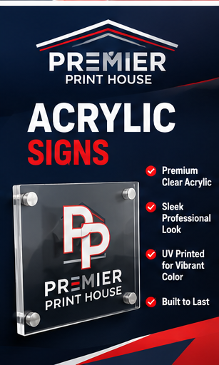 Standard Acrylic Signs