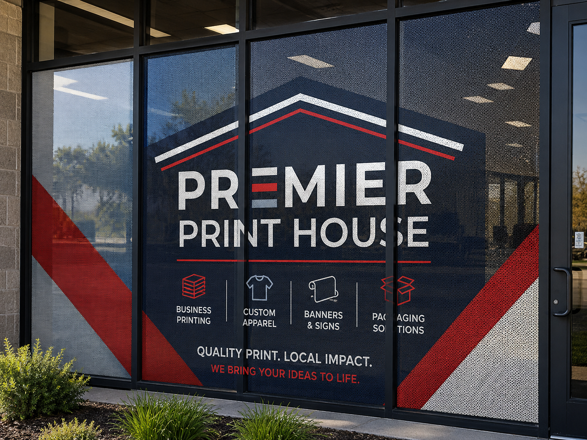 Perforated Window Graphics