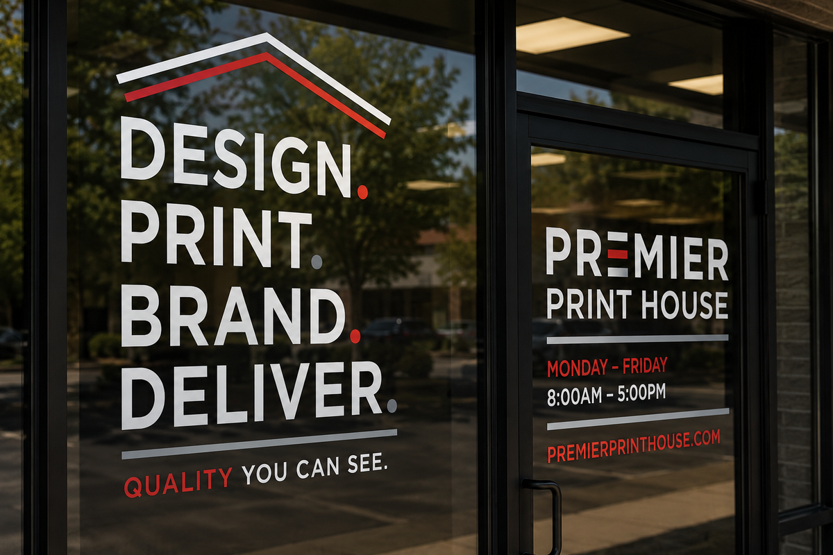 Window Vinyl Lettering