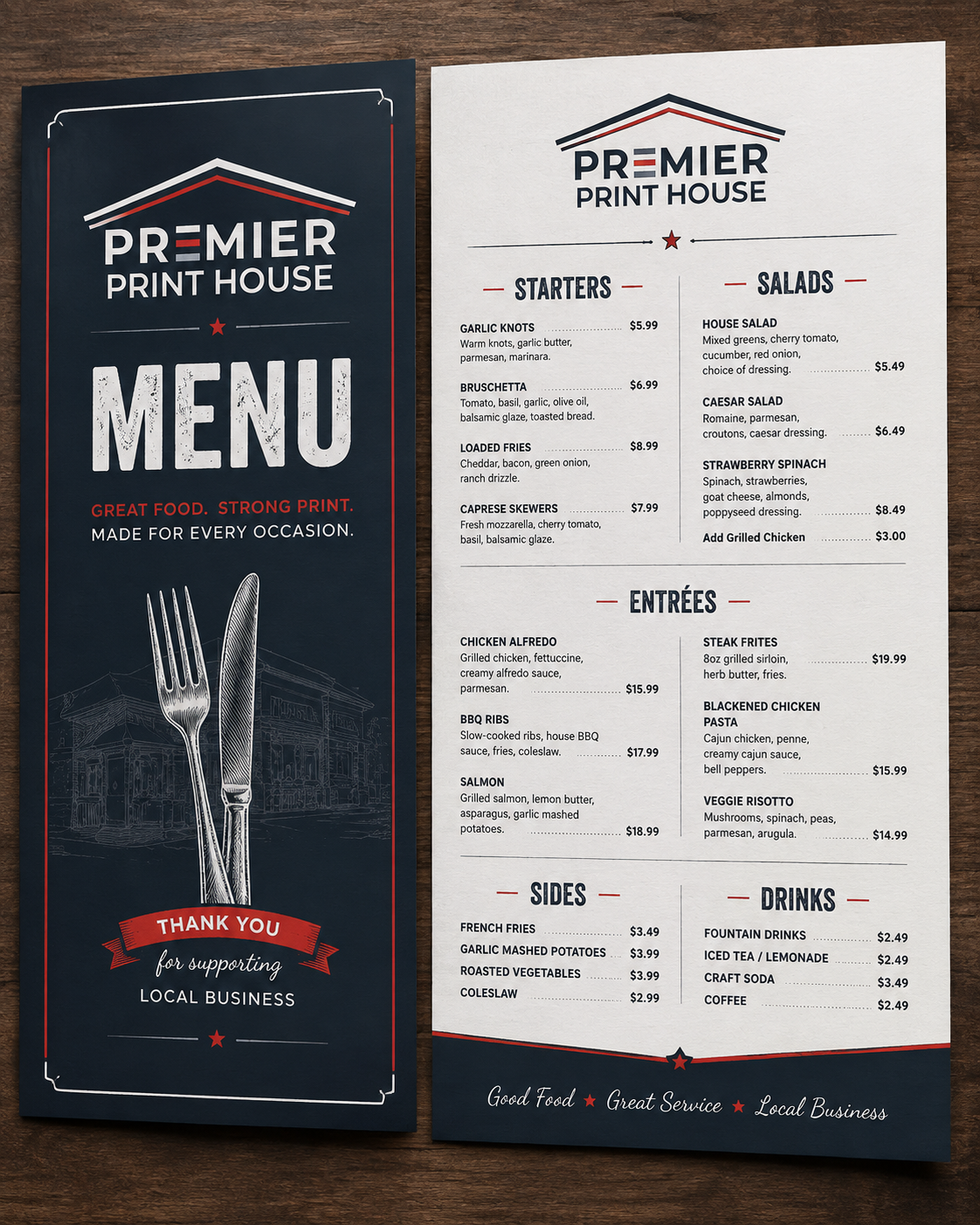 Menus