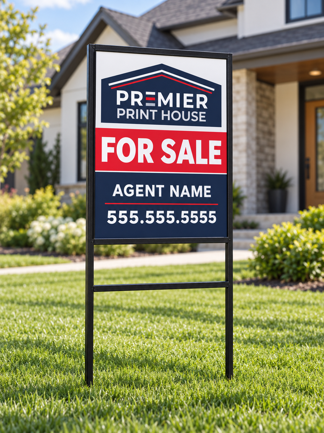 Real Estate H-Frame Signs