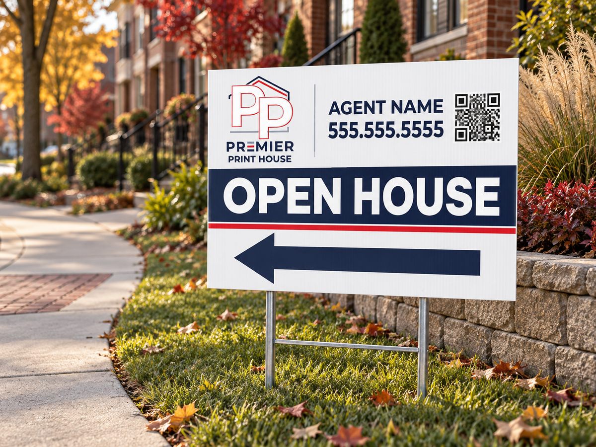 Open House Directional Signs