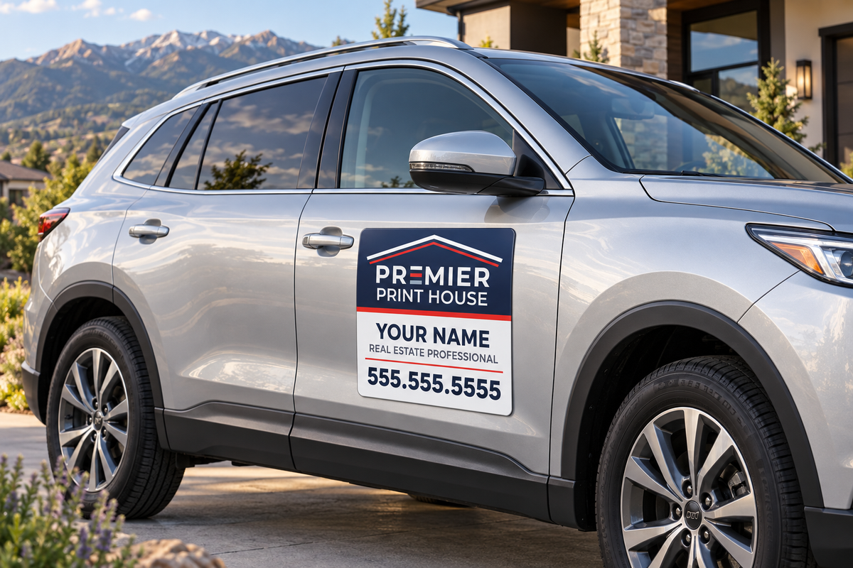 Custom Realtor Vehicle Magnets