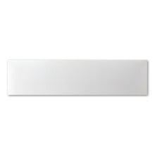 Custom Sign Riders | 24" W x 6" H, Double Sided | Choose Material, Finish, and Quantity