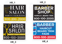 Small Business Icon Lawn Signs Pack | Double Sided | Includes H-stakes