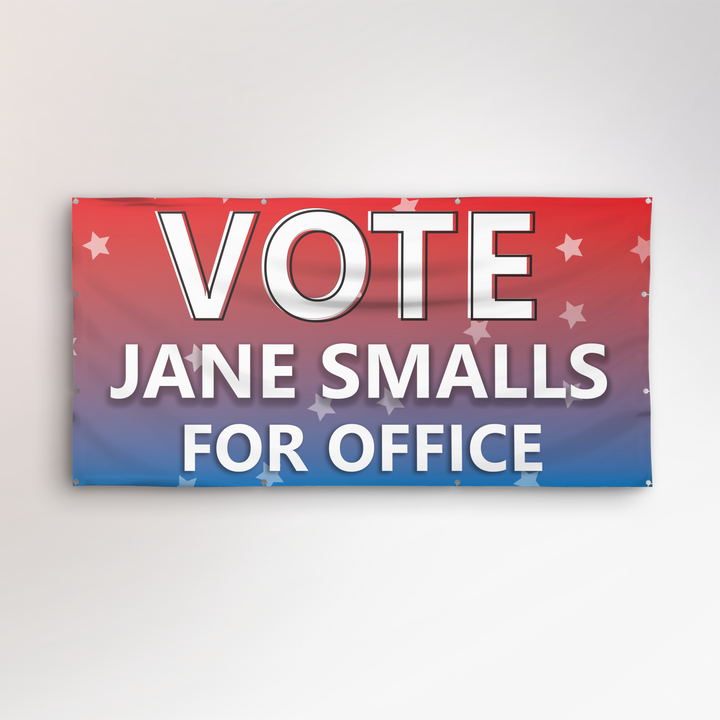 Political/ Voting Outdoor Banner