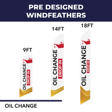 Advertising Windfeather Flag (with Pole)