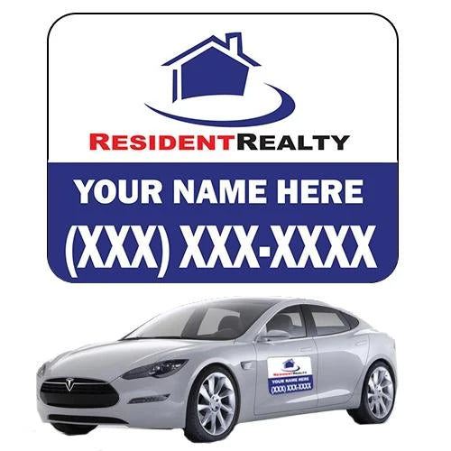 Resident Realty Vehicle Magnets