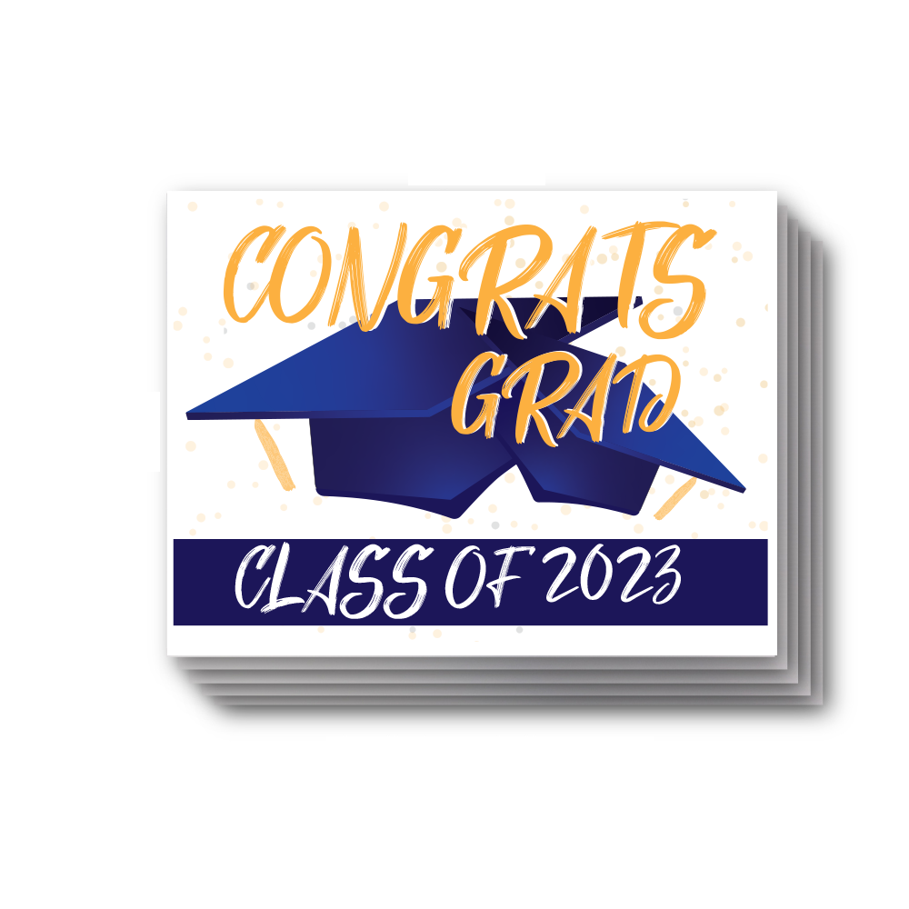 Graduation Yard Signs – Classic