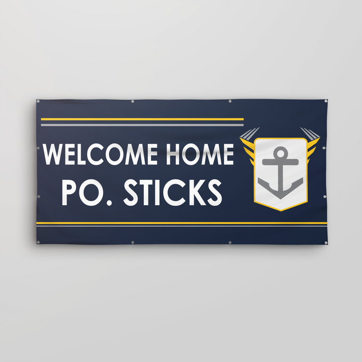 Welcome Home Service Member Banner