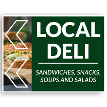 Small Business Directional Lawn Signs Pack | Double Sided | Includes H-stakes
