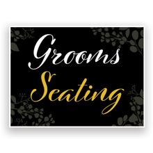 Mix and Match Wedding Wayfinding Yard Signs | 24"W x 18"H, Double Sided, UV Printed | Choose Signs Only or Sign with 6"W x 24"H Metal H-Stakes