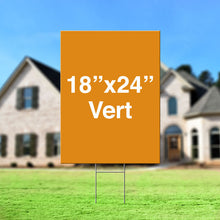 Yard/Lawn Signs. Double sided. Mutiple sizes.