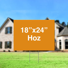 Yard/Lawn Signs. Double sided. Mutiple sizes.