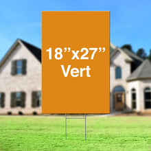 Yard/Lawn Signs. Double sided. Mutiple sizes.