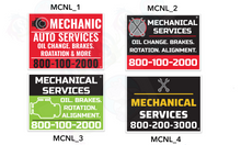 Small Business Icon Lawn Signs Pack | Double Sided | Includes H-stakes