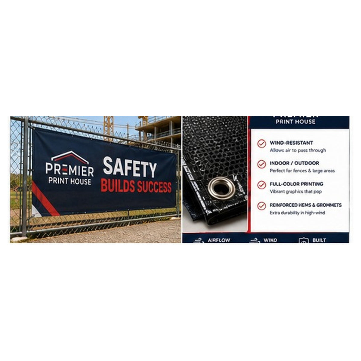 Standard Mesh Banners