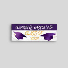 Graduation Banners | Year will be updated to current grad year.