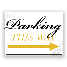 Mix and Match Wedding Wayfinding Yard Signs | 24"W x 18"H, Double Sided, UV Printed | Choose Signs Only or Sign with 6"W x 24"H Metal H-Stakes