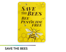 7" x 10" Ecological Metal Signs
