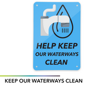 7" x 10" Ecological Metal Signs