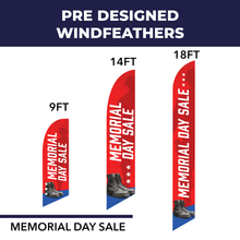 Advertising Windfeather Flag (with Pole)