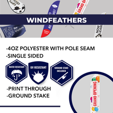 Advertising Windfeather Flag (with Pole)