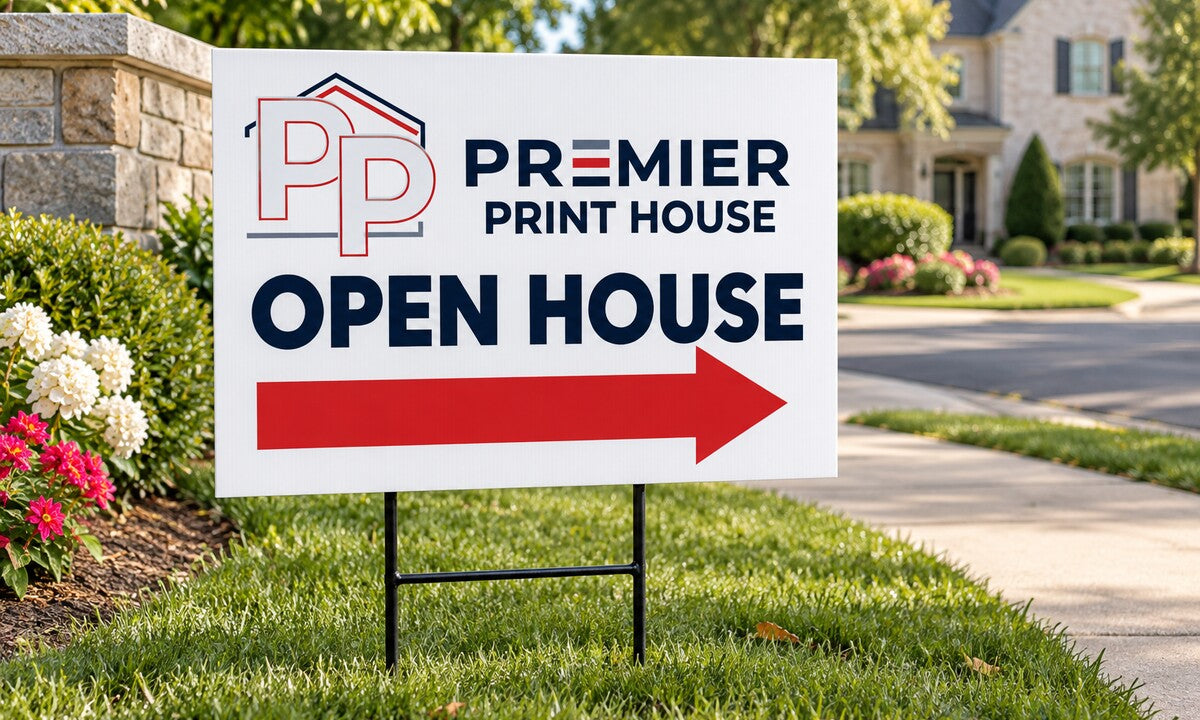 Open House Directional Signs